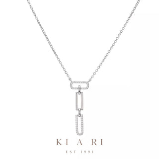 Sin-a Dangling Chain Necklace ✨