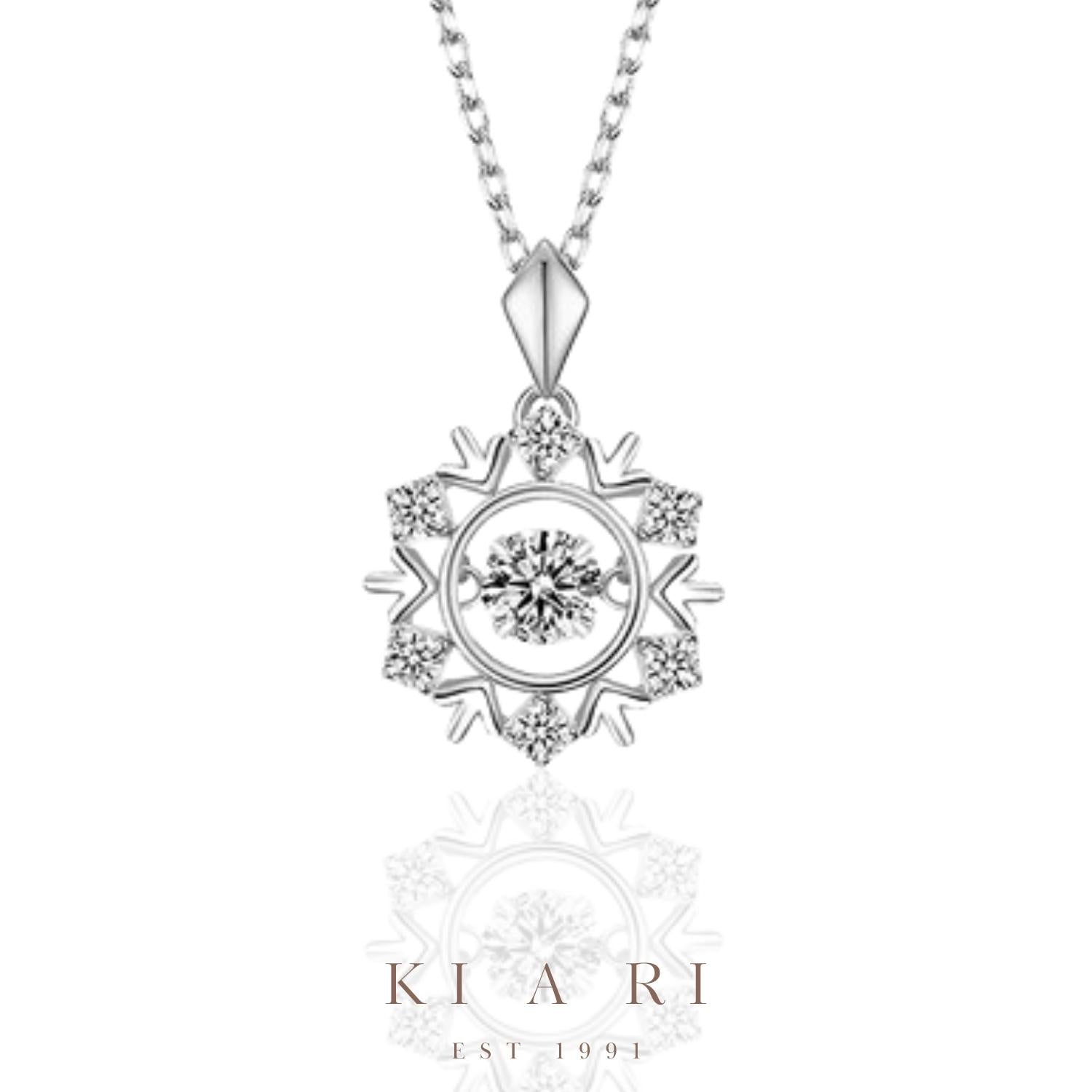 Sena Dancing Snowflake Necklace ❄️