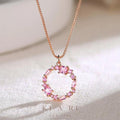 Young-Mi Tourmaline Ring Garland Necklace 🌸