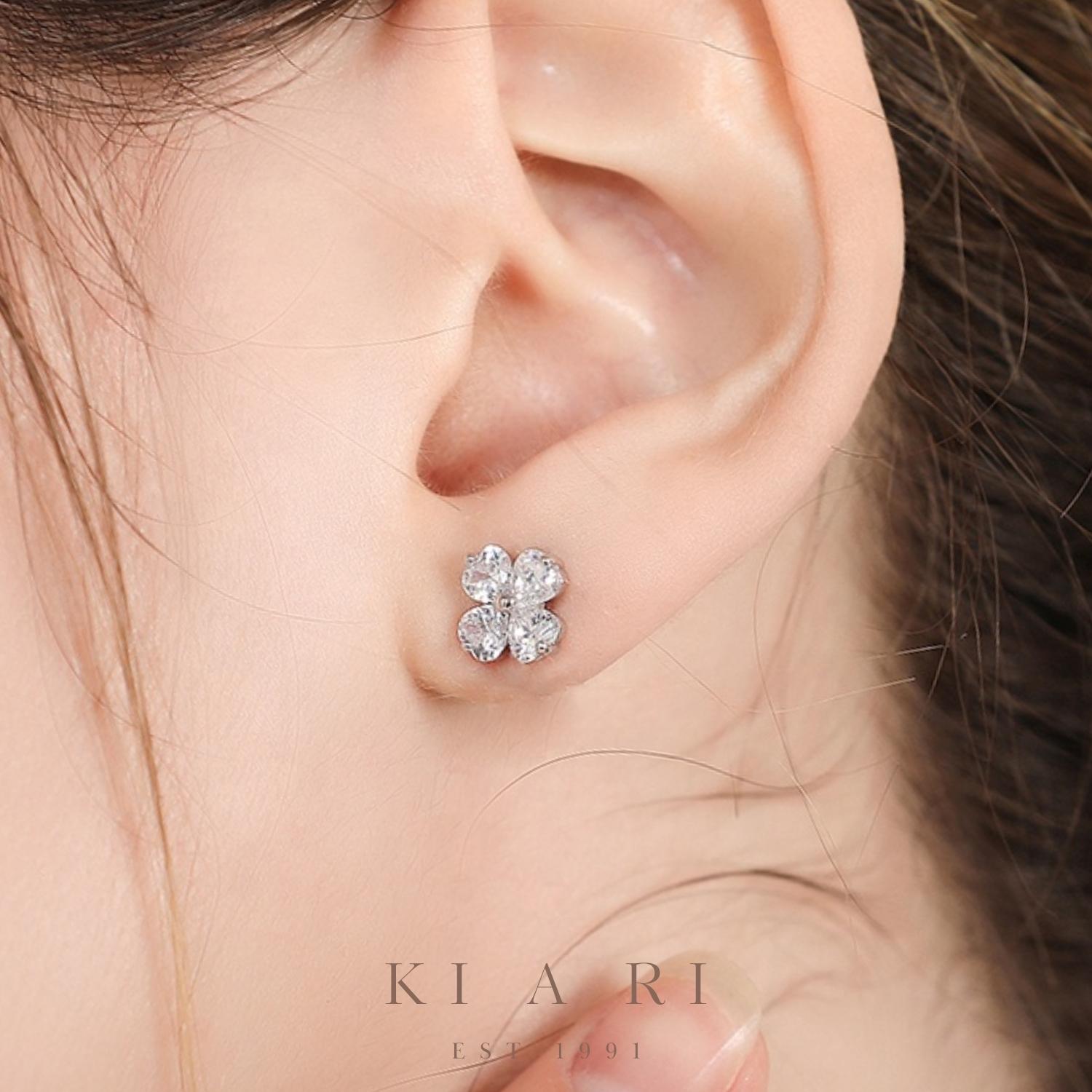 Hwa-Young Four Leaf Clover Earrings🍀