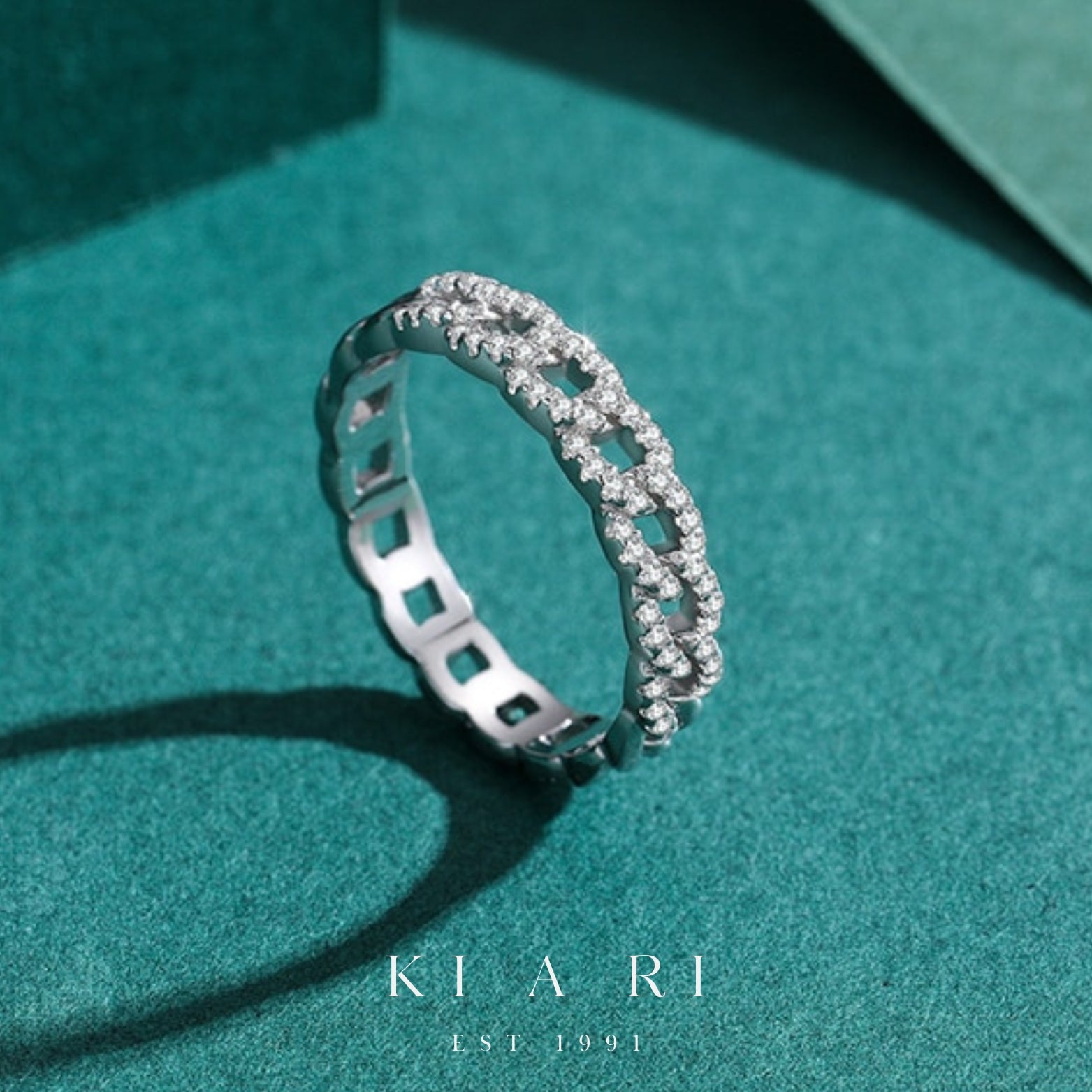 Mijin Chain Eternity Ring ⛓️
