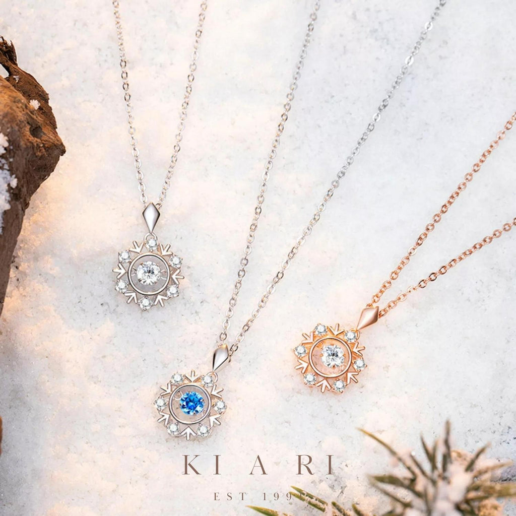 Sena Dancing Snowflake Necklace ❄️