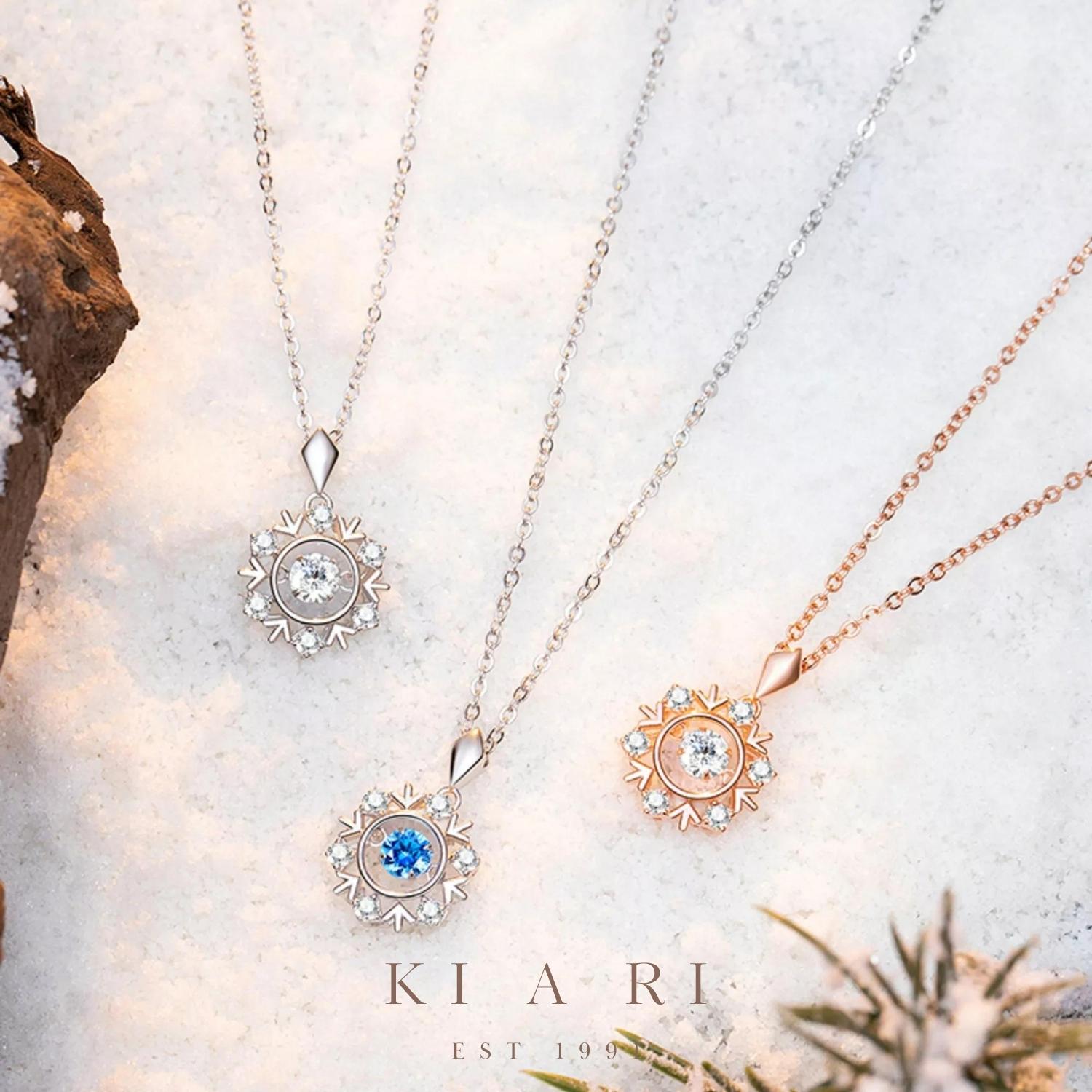 Sena Dancing Snowflake Necklace ❄️