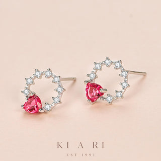 Jin-Ae Garland Stud Earrings ❤️