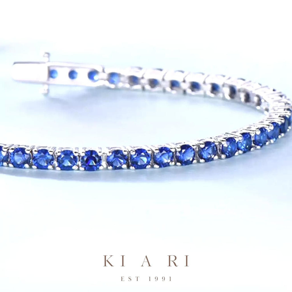 A-Yeong Sapphire Tennis Bracelet 💙