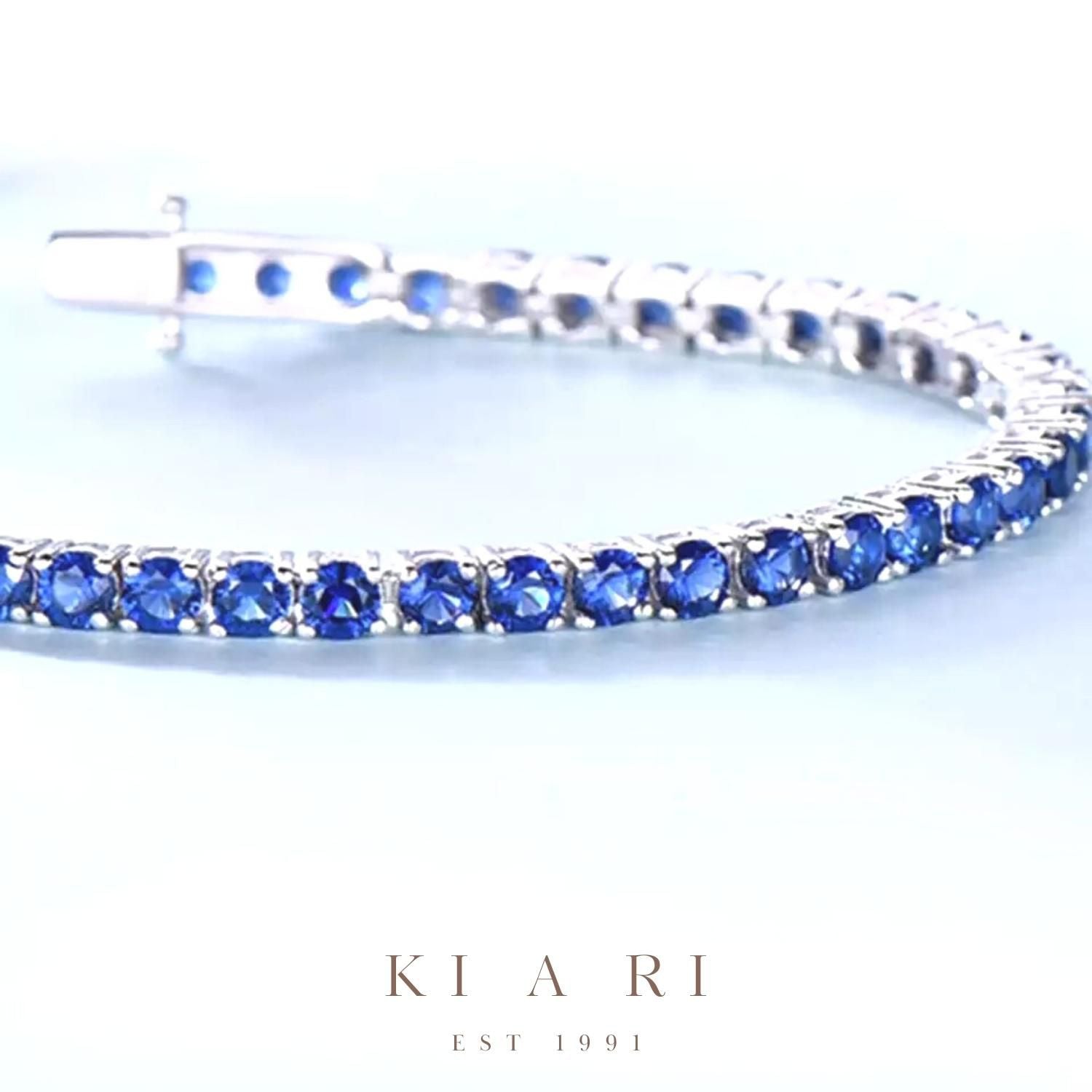 A-Yeong Sapphire Tennis Bracelet 💙
