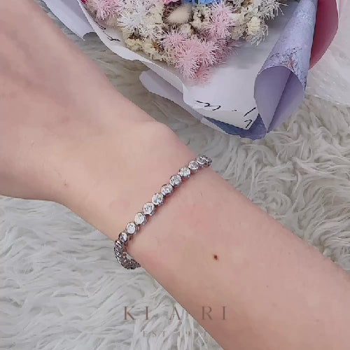 Jung Hwan Moissanite Tennis Bracelet ✨