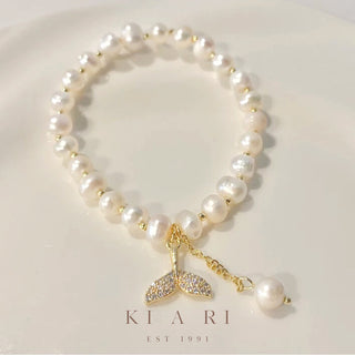 In-Eo Mermaid Tail Pearl Bracelet 🧜🏻‍♀️