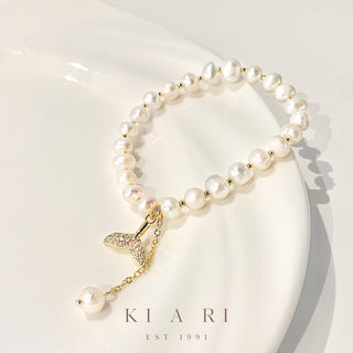 In-Eo Mermaid Tail Pearl Bracelet 🧜🏻‍♀️